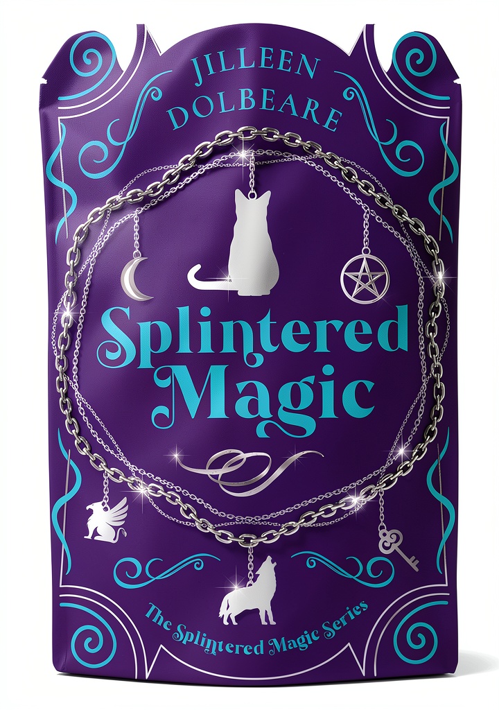 Reader enjoying Splintered Magic on a Kindle device