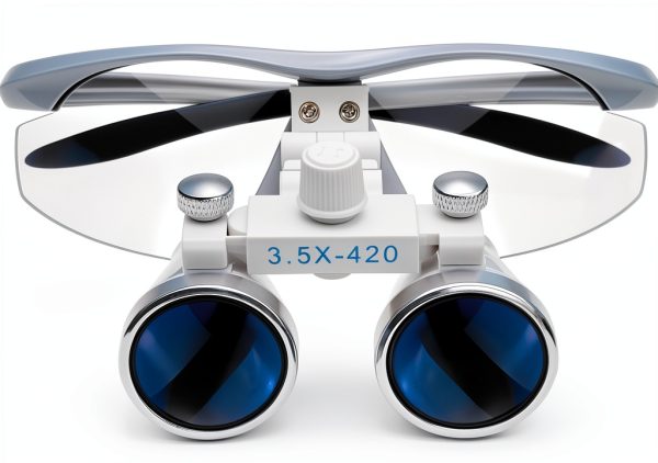 3.5X Binocular Loupes 420mm Working Distance Glasses by oGeee for-2