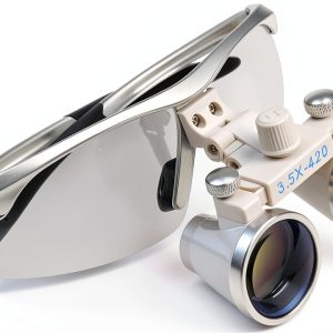 3.5X Binocular Loupes 420mm Working Distance Glasses by oGeee for-0