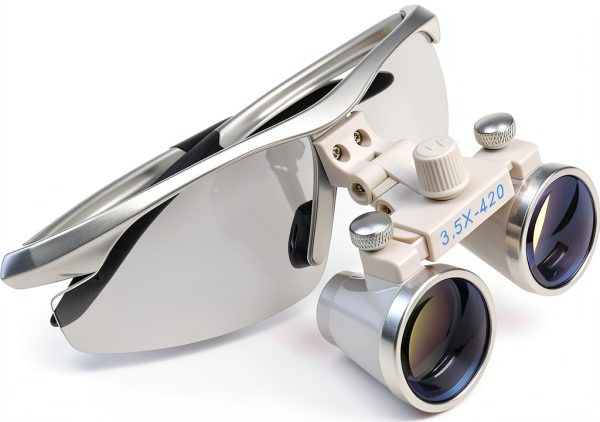 3.5X Binocular Loupes 420mm Working Distance Glasses by oGeee for-0