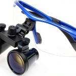 2.5X Dental Surgical Loupes Blue ZGOOD Optical Magnifier Glasses-0