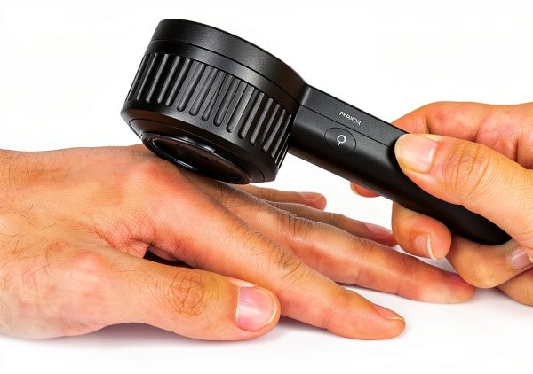 IBOOLO DE-3100 PRO Dermatoscope Handheld Portable with 10x-3